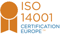 ISO14000の認定を受けています。